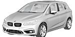 BMW F45 P06B5 Fault Code